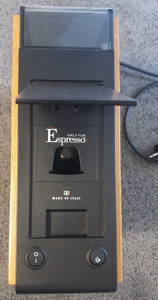 Cafetière Espresso CAFFE VERGNANO1882 Italy de Luxe en bois, Machine à espresso, Enlèvement ou Envoi, Dosettes et capsules de café