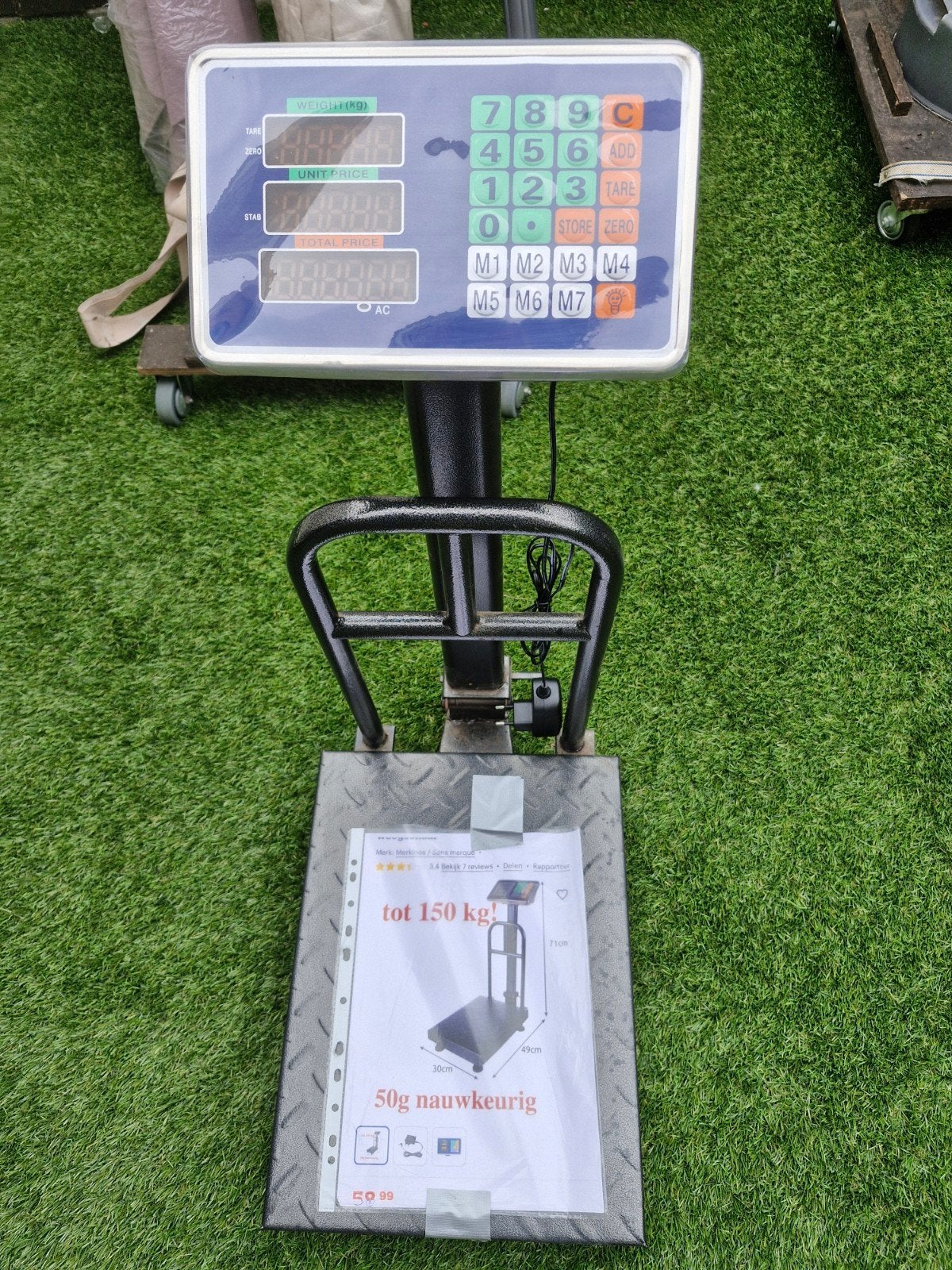 Mooie industriele weegschaal, Electroménager, Balances, Enlèvement