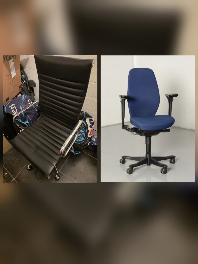 Office chairs, Huis en Inrichting, Ophalen, Gebruikt, Bureaustoel