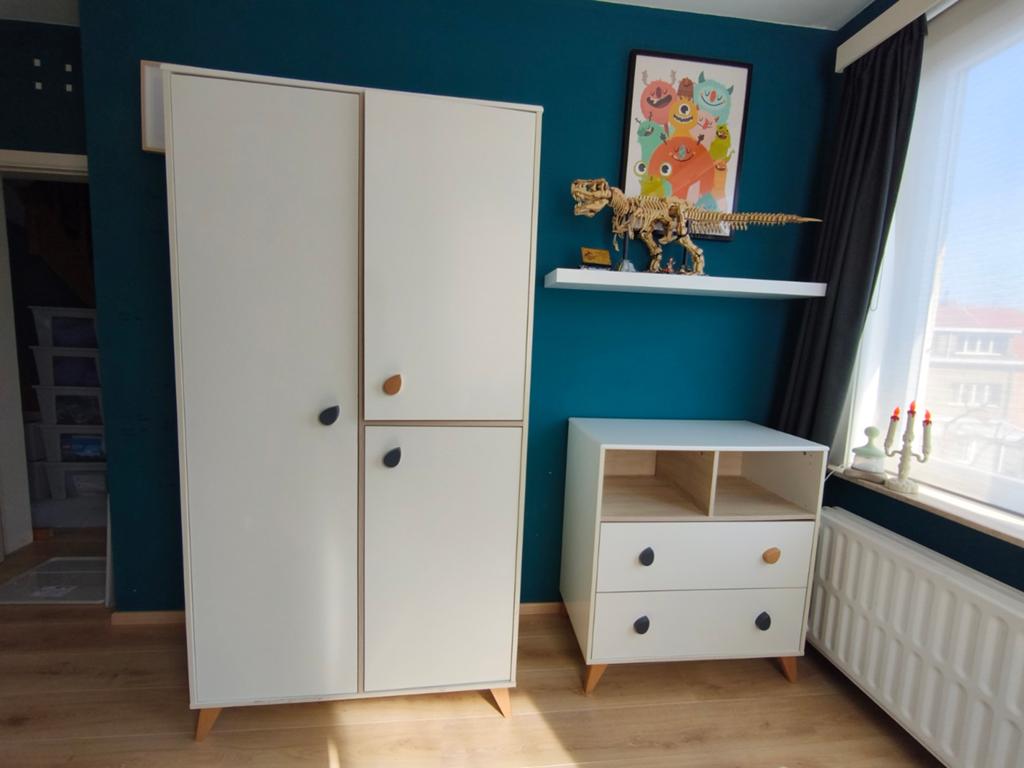 A donner : Armoire + commode Sauthon Oslo, Enlèvement, Commode