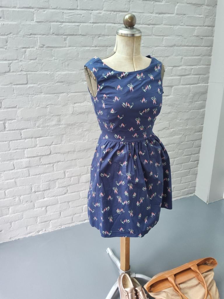 Belle robe vintage chic style Esprit, Enlèvement ou Envoi, Comme neuf, EDC by Esprit, Taille 34 (XS) ou plus petite