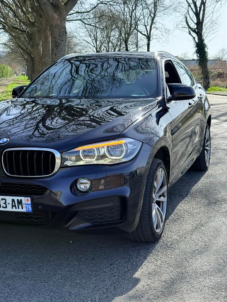Bmw x6 f16  euro 6B, Cuir, Achat, Noir, X6