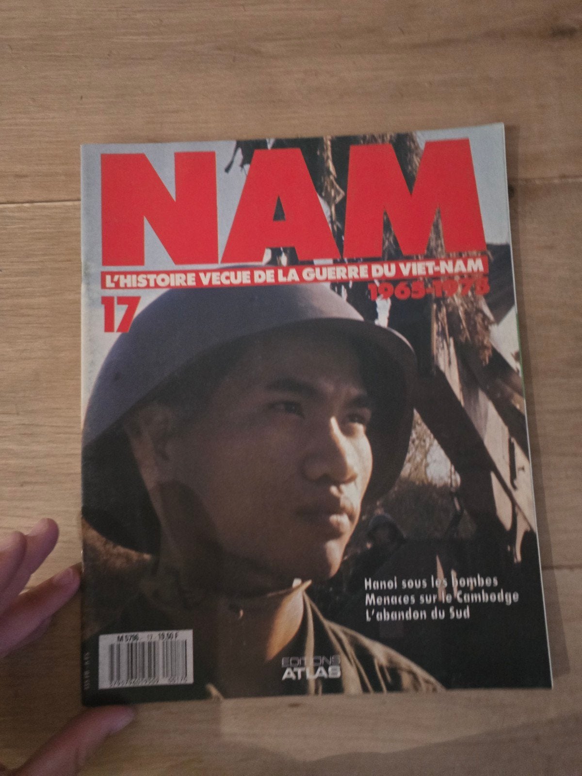NAM n17 – Guerre du Viet-Nam 1965-1975 – Éditions Atlas, Enlèvement ou Envoi