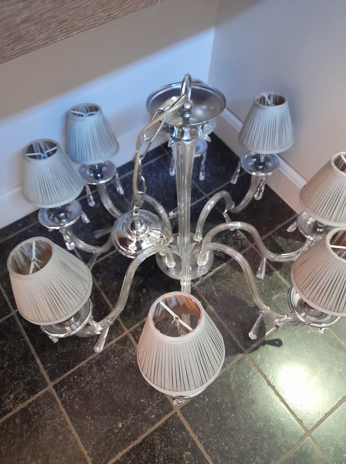 Luster, Huis en Inrichting, Lampen | Kroonluchters, Ophalen, Gebruikt
