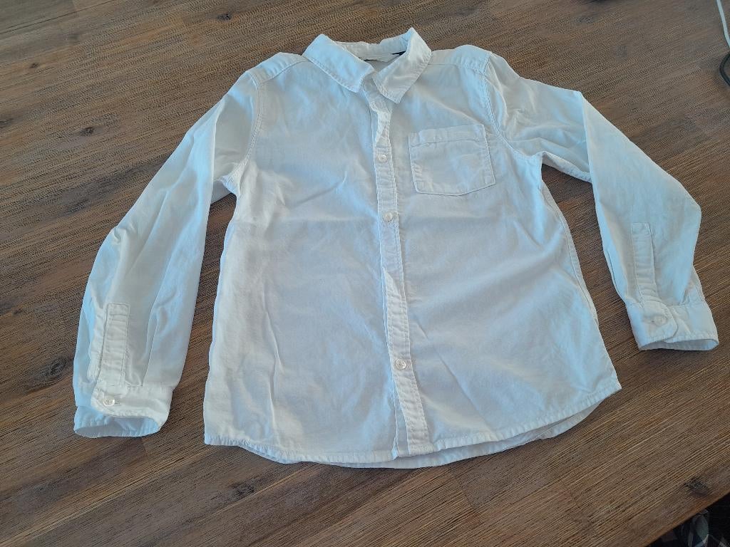 Hemd, Kinderen en Baby's, Kinderkleding | Maat 128, Ophalen, Gebruikt, H&M, Overhemd of Blouse