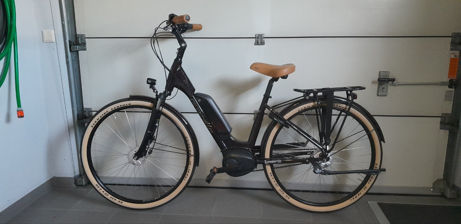 damesfiets Granville e-bike, Ophalen