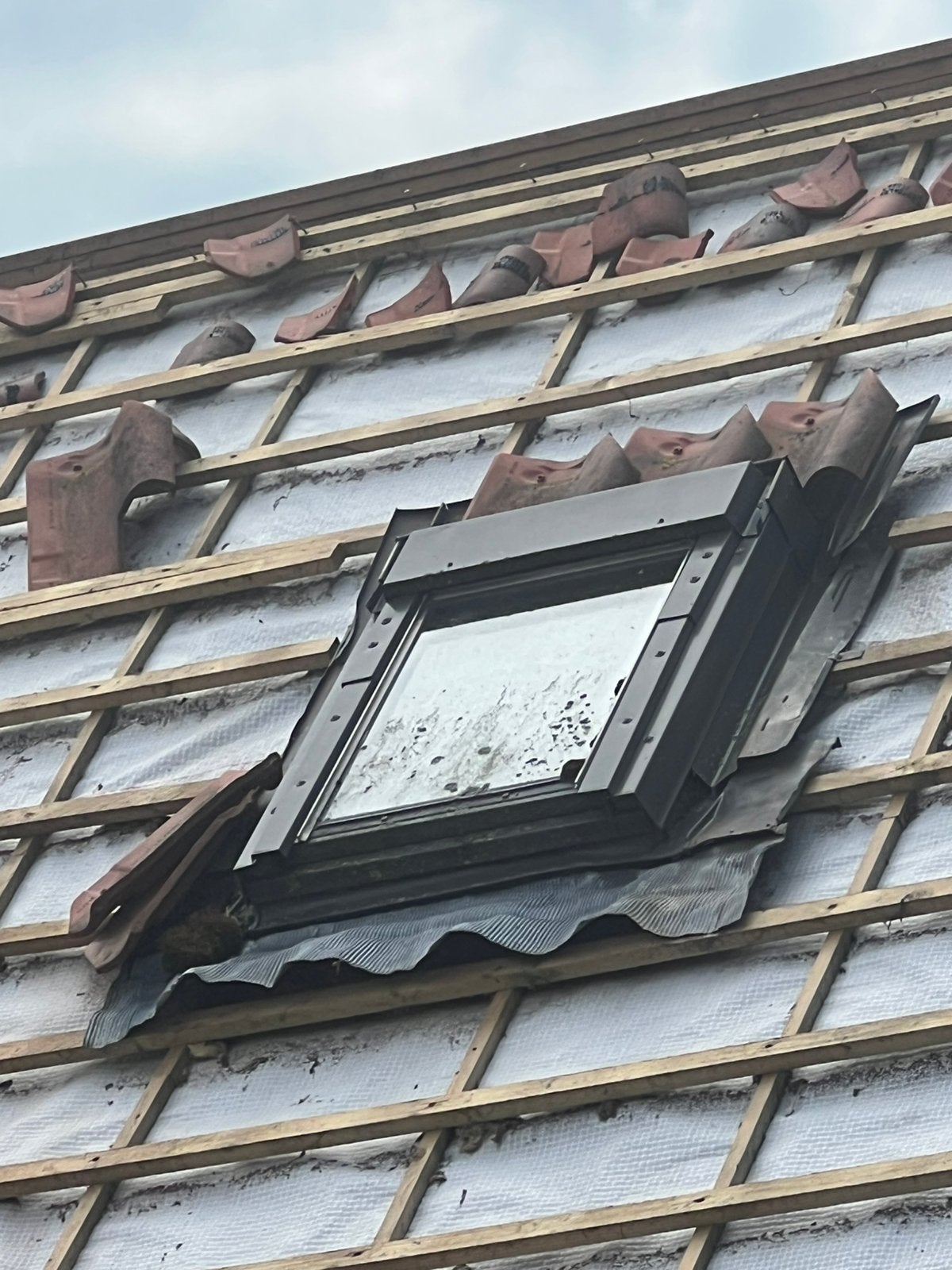 9 jazr oud Dakraam zelf uit te breken, Doe-het-zelf en Bouw, Glas en Ramen, Ophalen, Zo goed als nieuw, Dakraam