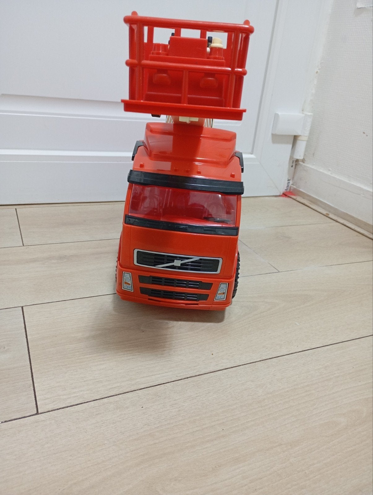 Brandweerwagen met ladder, Ophalen