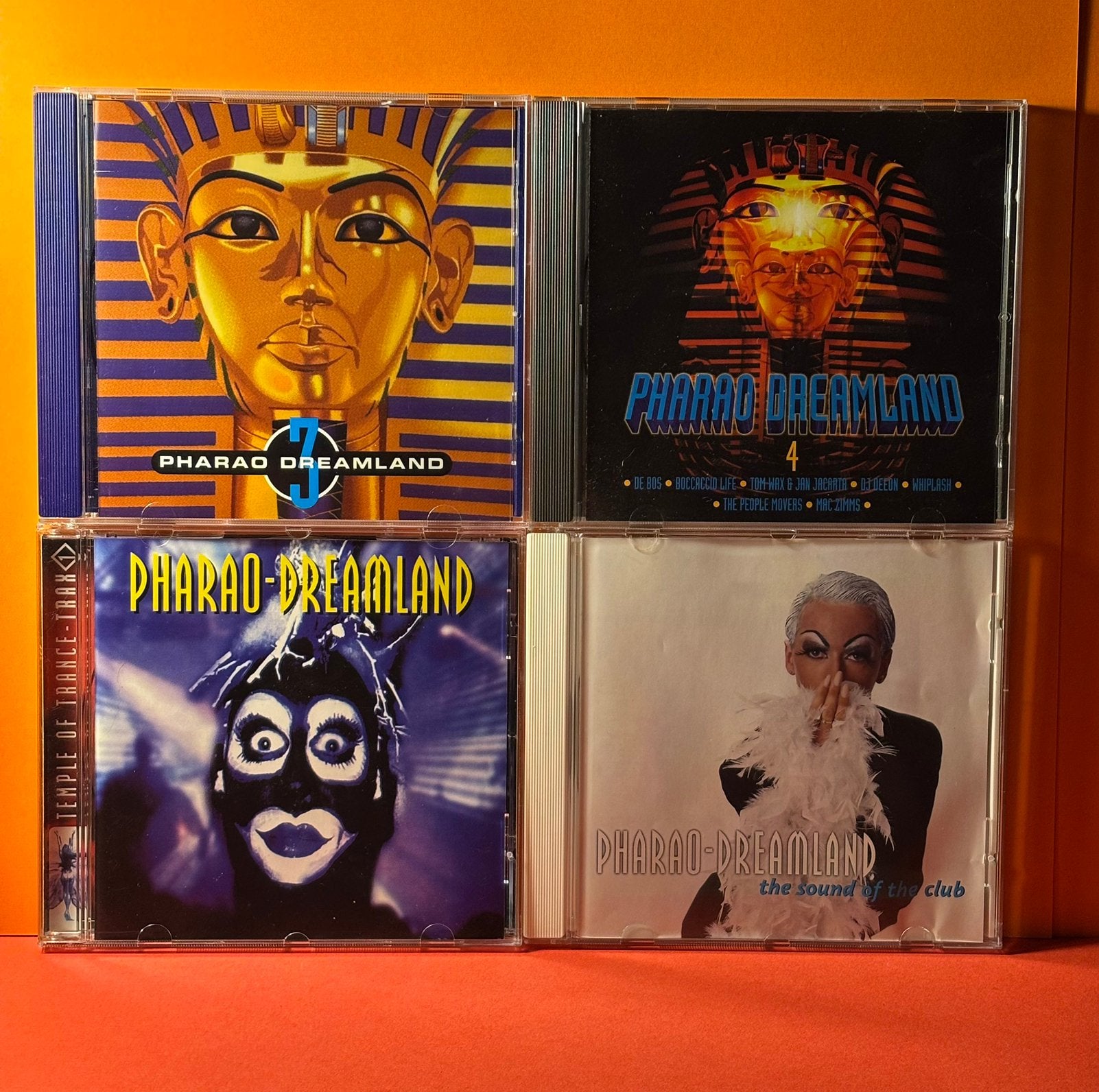 Verzameling “ pharao Dreamland “, CD & DVD, Envoi, Comme neuf