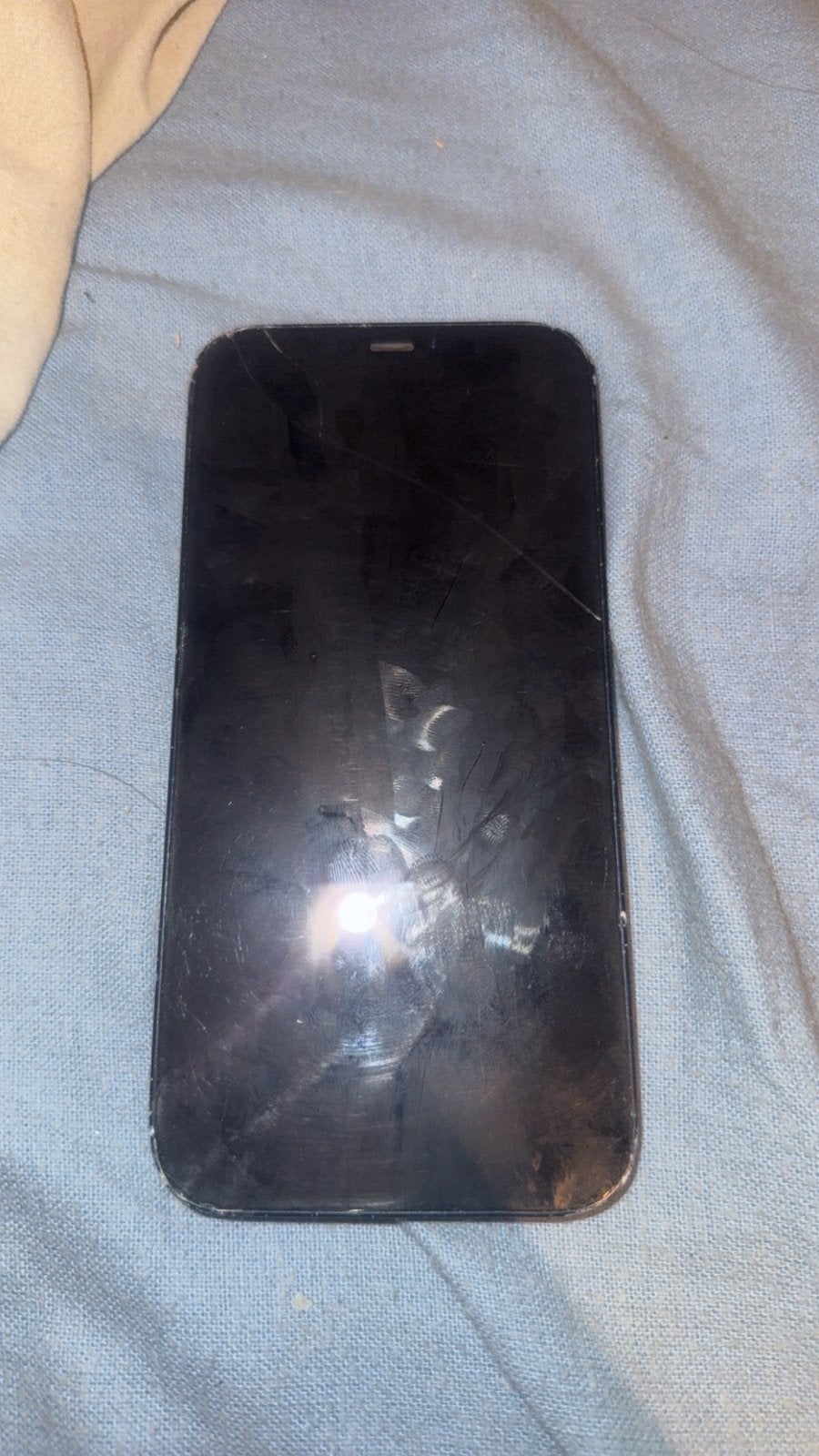 Iphone 12 KAPOT, Telecommunicatie, Ophalen, Zwart, IPhone 12, Zonder simlock