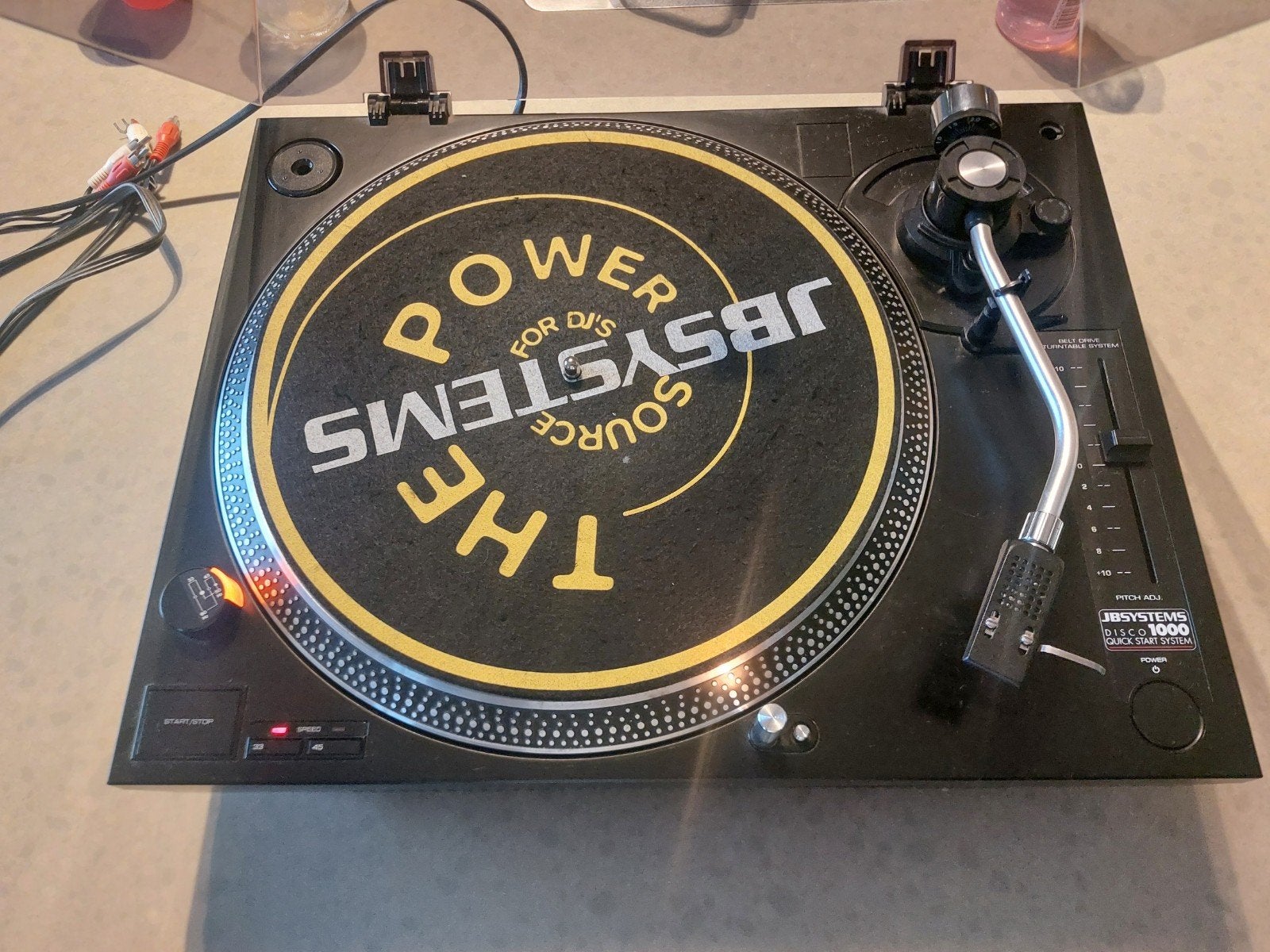 jb systems disco 1000 platenspeler, Ophalen