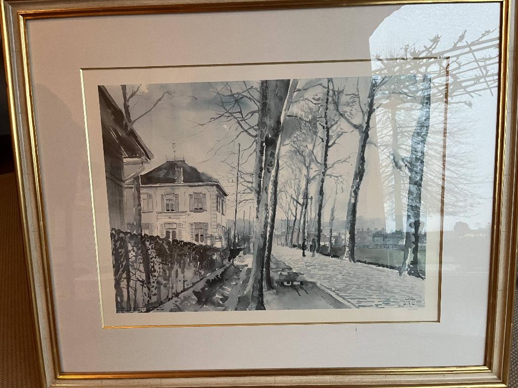 litho van DELVAUX, Ophalen