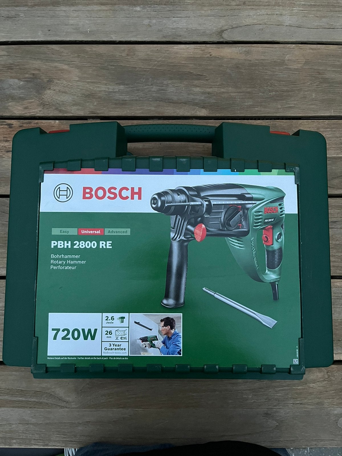 Perforateur Bosch PBH 2800 RE, Bricolage & Construction, Outillage | Foreuses, Comme neuf, Enlèvement