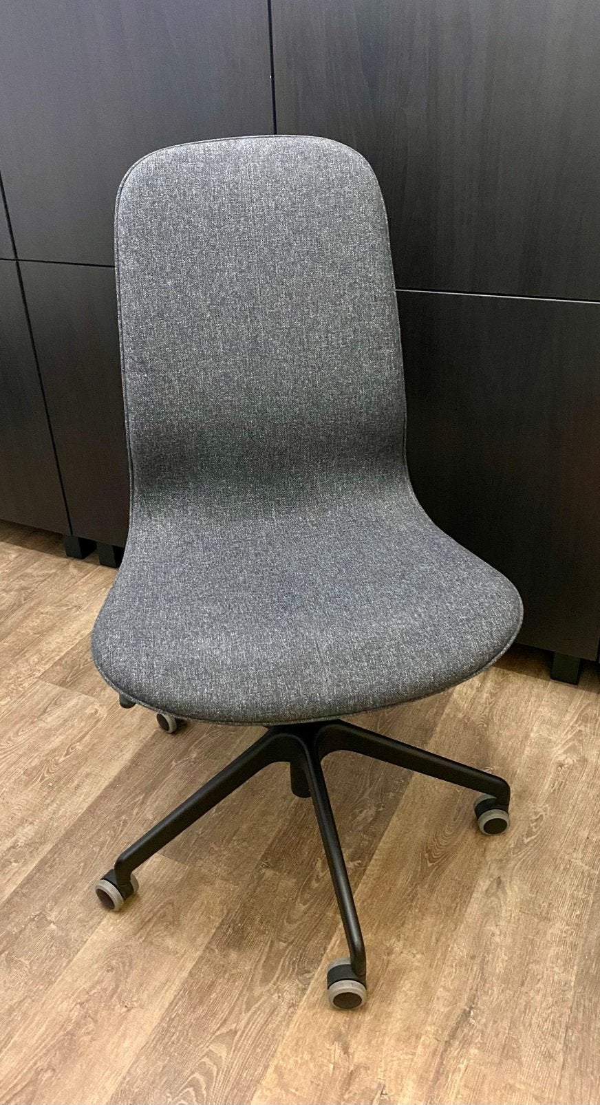 chaise de bureau, Enlèvement, Utilisé, Gris, Chaise de bureau