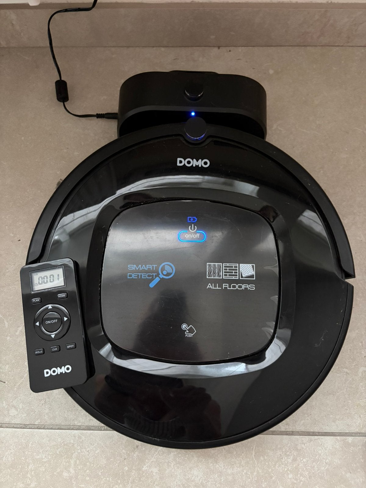 Robot vacuum cleaner domo, Elektronische apparatuur, Stofzuigers, Ophalen, Overige merken, Zo goed als nieuw, Robotstofzuiger