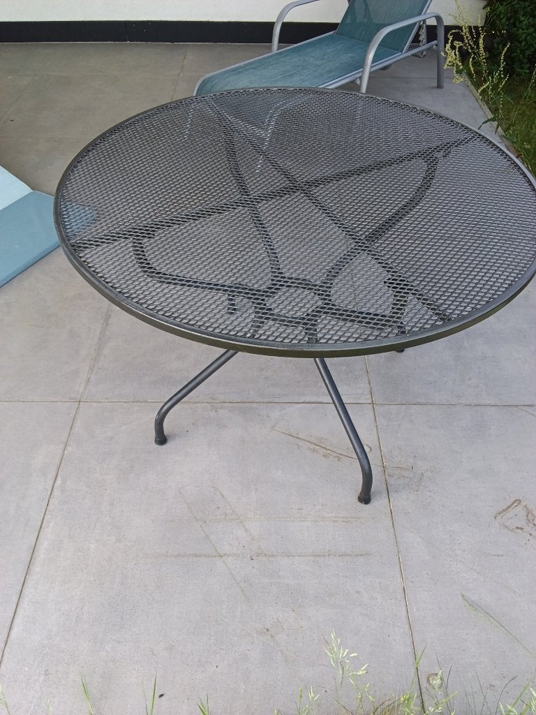 Table de jardin, Jardin & Terrasse, Enlèvement, Comme neuf, Rond, Métal