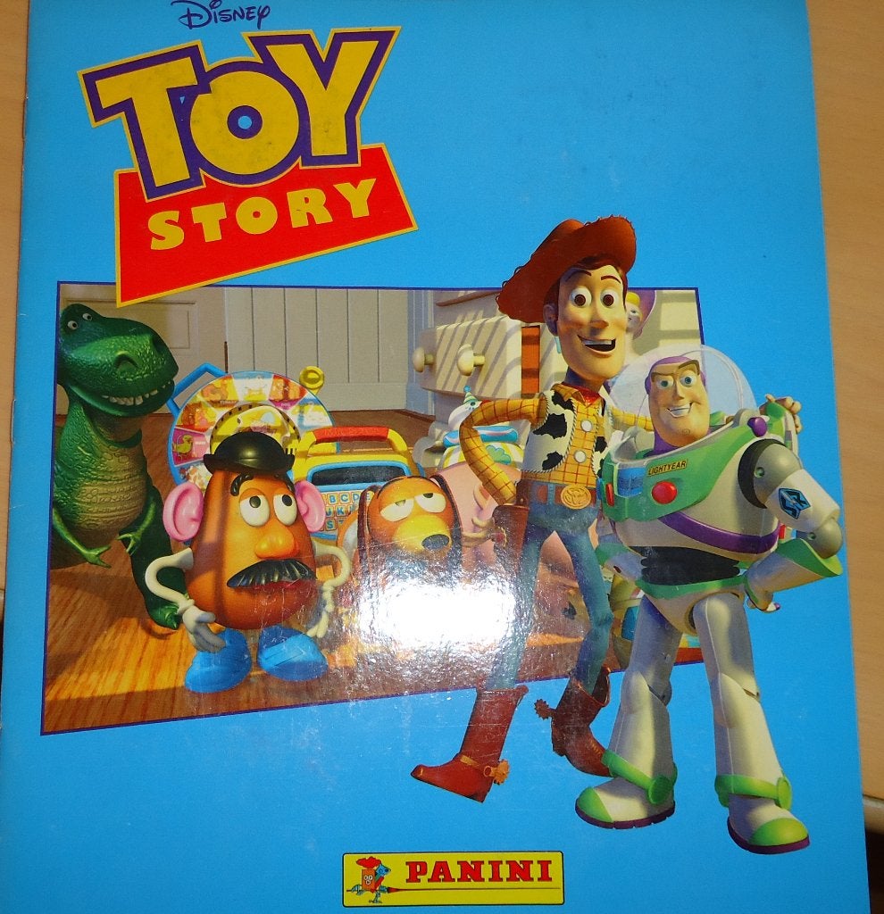 PANINI STICKER ALBUM TOY STORY DISNEY plaatjes volledig, Ophalen of Verzenden, Zo goed als nieuw, Sticker