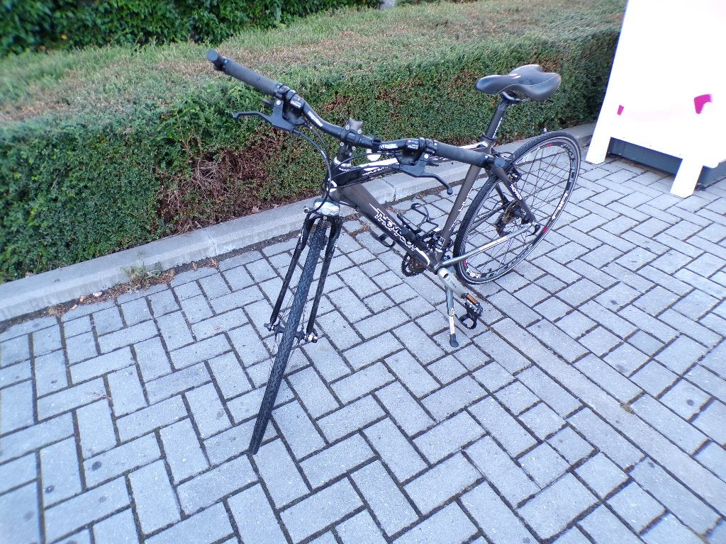 Vélo Thompson S7000 fitness, Vélos & Vélomoteurs, Enlèvement, Comme neuf, Carbone, 28 pouces