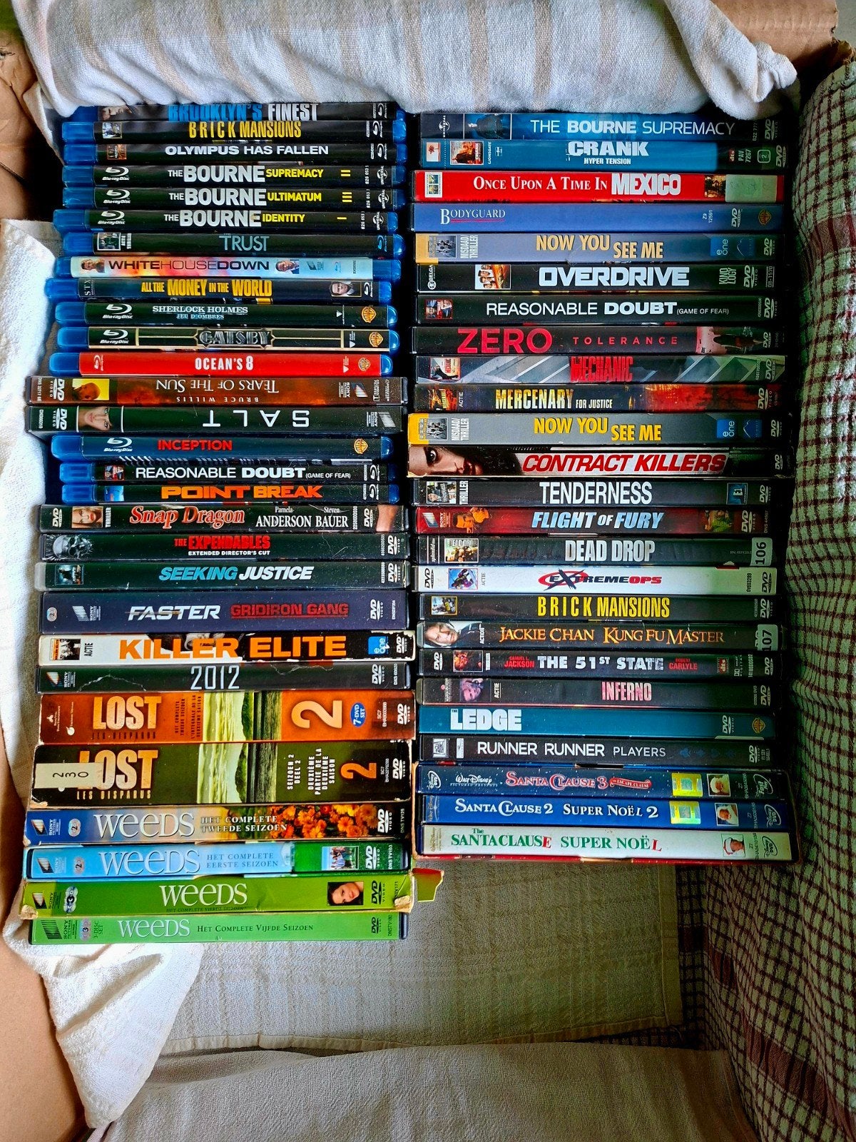 !LOT! DVD & BluRayDVD, Ophalen, Overige typen, Nederlands, Zo goed als nieuw