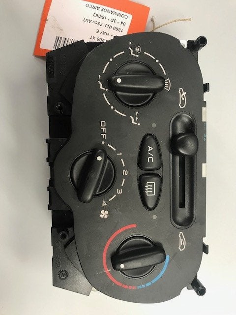 BEDIENINGSPANEEL AIRCO Peugeot 206 (2A / C/H/J/S) (99210), Auto-onderdelen, Gebruikt, Peugeot