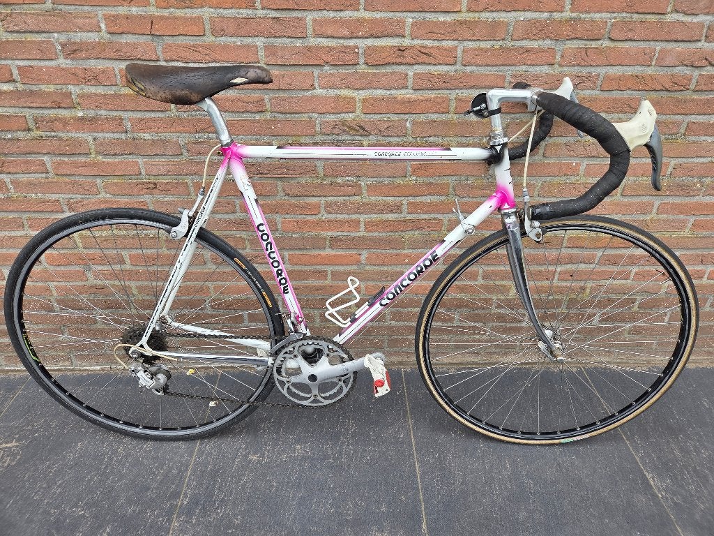 Retro koersfiets concorde, Autres marques, 10 à 15 vitesses, Frein sur jante, Acier