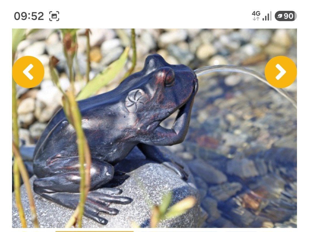 pompe grenouille, Jardin & Terrasse, Enlèvement, Neuf, Ornement d'eau