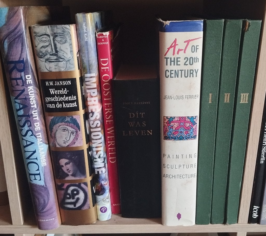 Lot Beeldende kunst - 35 boeken, Ophalen