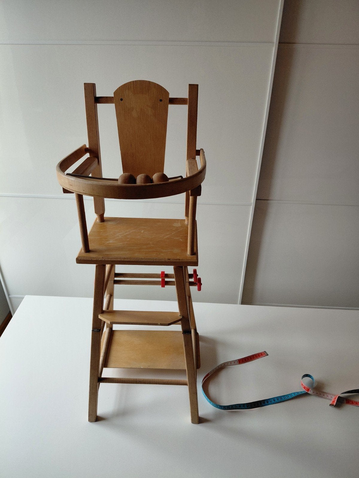 Houten poppenstoeltje, Kinderen en Baby's, Ophalen, Gebruikt, Overige typen