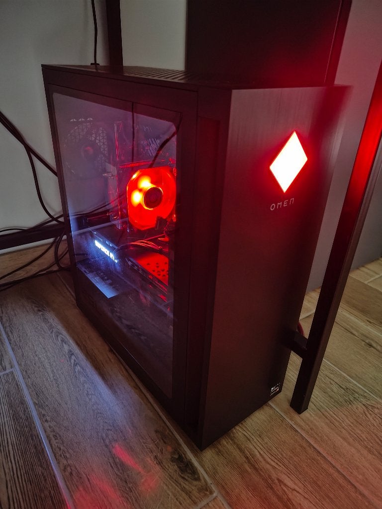 Gaming PC RTX 3070 / Ryzen 7 5700G, Ophalen, HP Omen, Zo goed als nieuw, AMD Ryzen 7