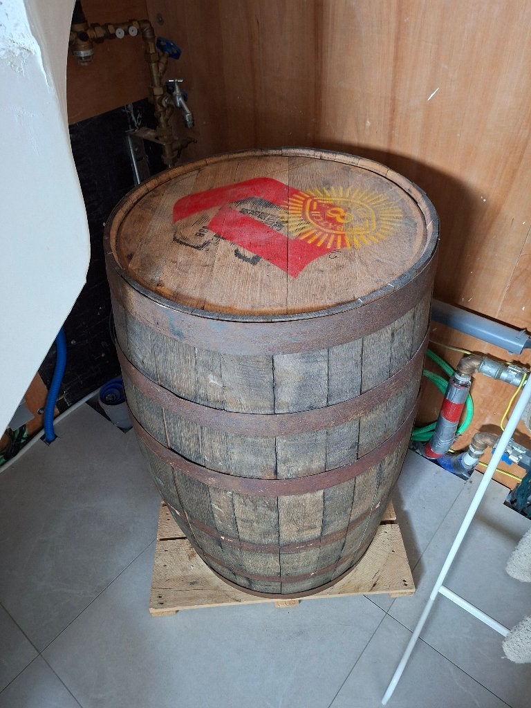 DUVEL BARREL AGED VAT+ ECHTHEIDSCERTIFICAAT, Verzamelen, Biermerken, Ophalen, Nieuw, Overige typen, Duvel