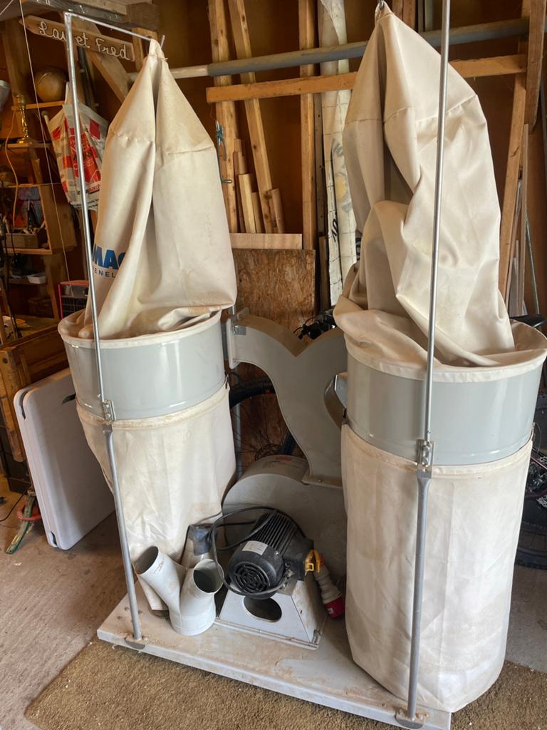 Aspirateur à copeaux, Enlèvement, Comme neuf