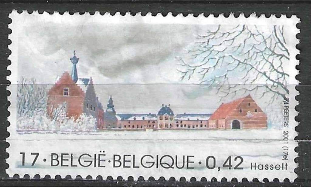 Belgique 2001 - Yvert 3016 /OBP 3021 - Ferme à Hasselt (ST), Timbres & Monnaies, Envoi, Affranchi, Oblitéré