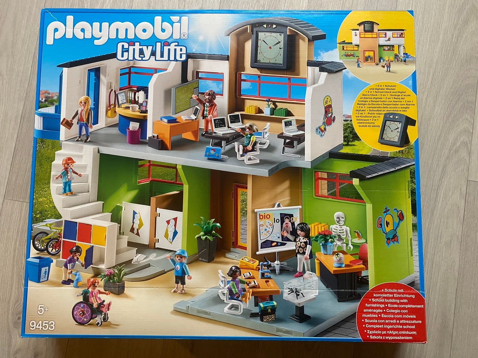 Playmobil school, Enlèvement, Comme neuf, Ensemble complet