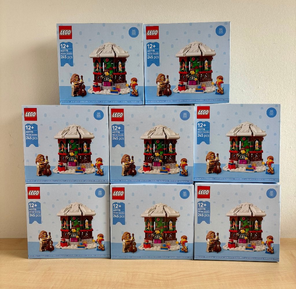 Lego 40778 Winter Gazebo Nieuw!, Overige thema's, Lego, Nieuw, Ophalen of Verzenden
