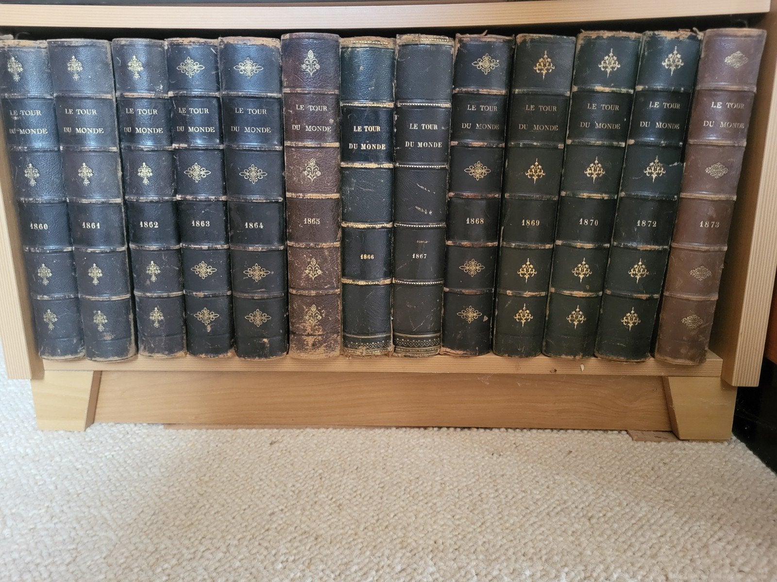 Le Tour du Monde 1860 - 1895 35 tomes, Enlèvement ou Envoi