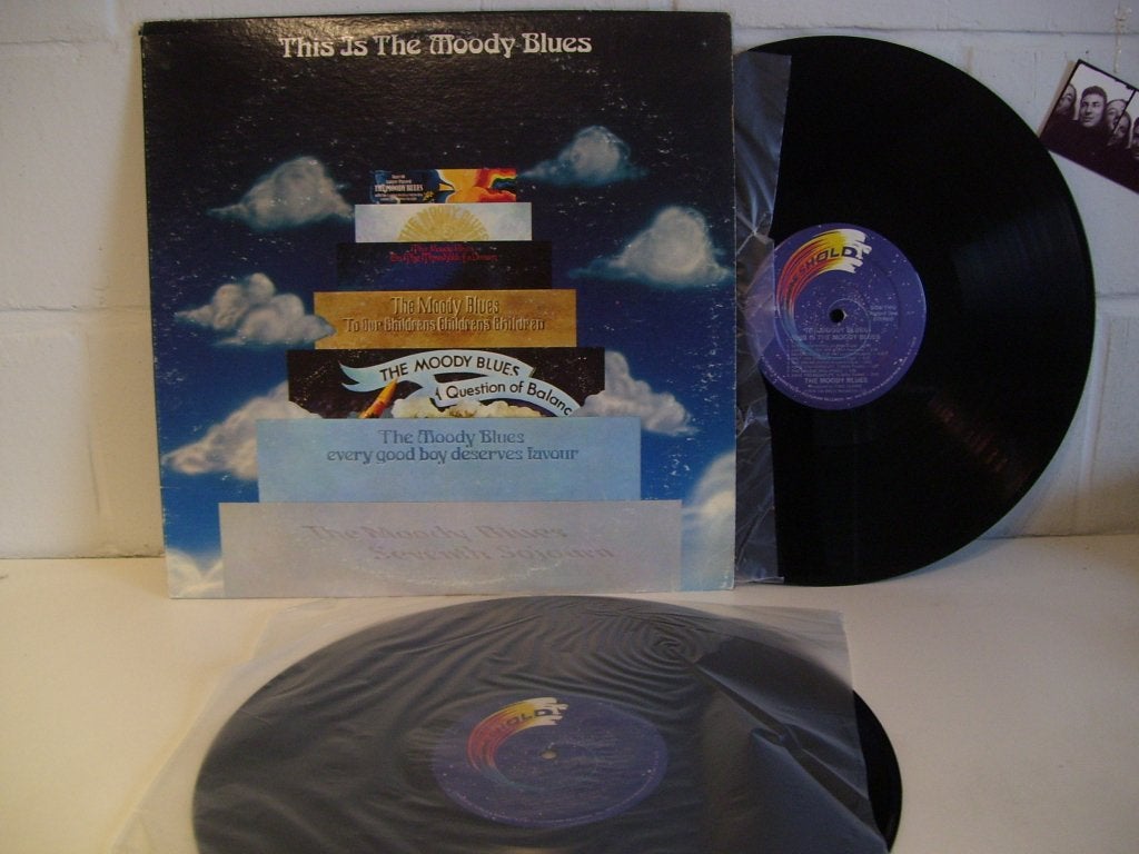 THE MOODY BLUES  this is the moody blues  ( 2 lps ), CD & DVD, Rock psychédélique, 12 pouces, Comme neuf, Double LP