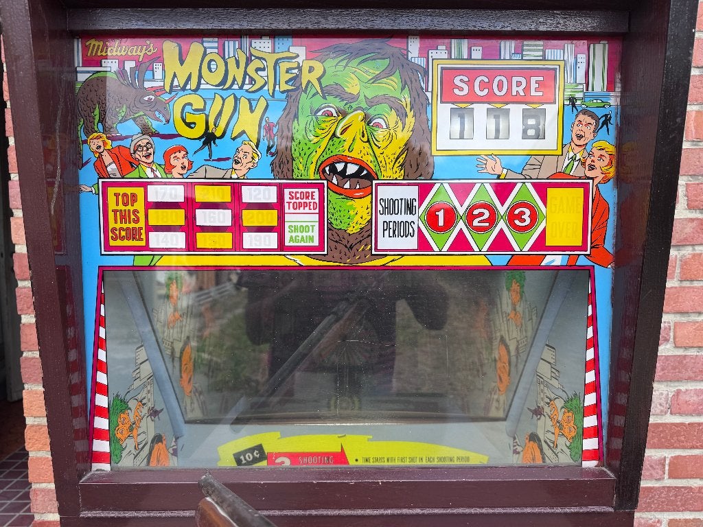 Monster Gun – 1965 - Midway Manufacturing Co, Collections, Machines | Flipper (jeu), Autres marques, Flipper (jeu), Enlèvement