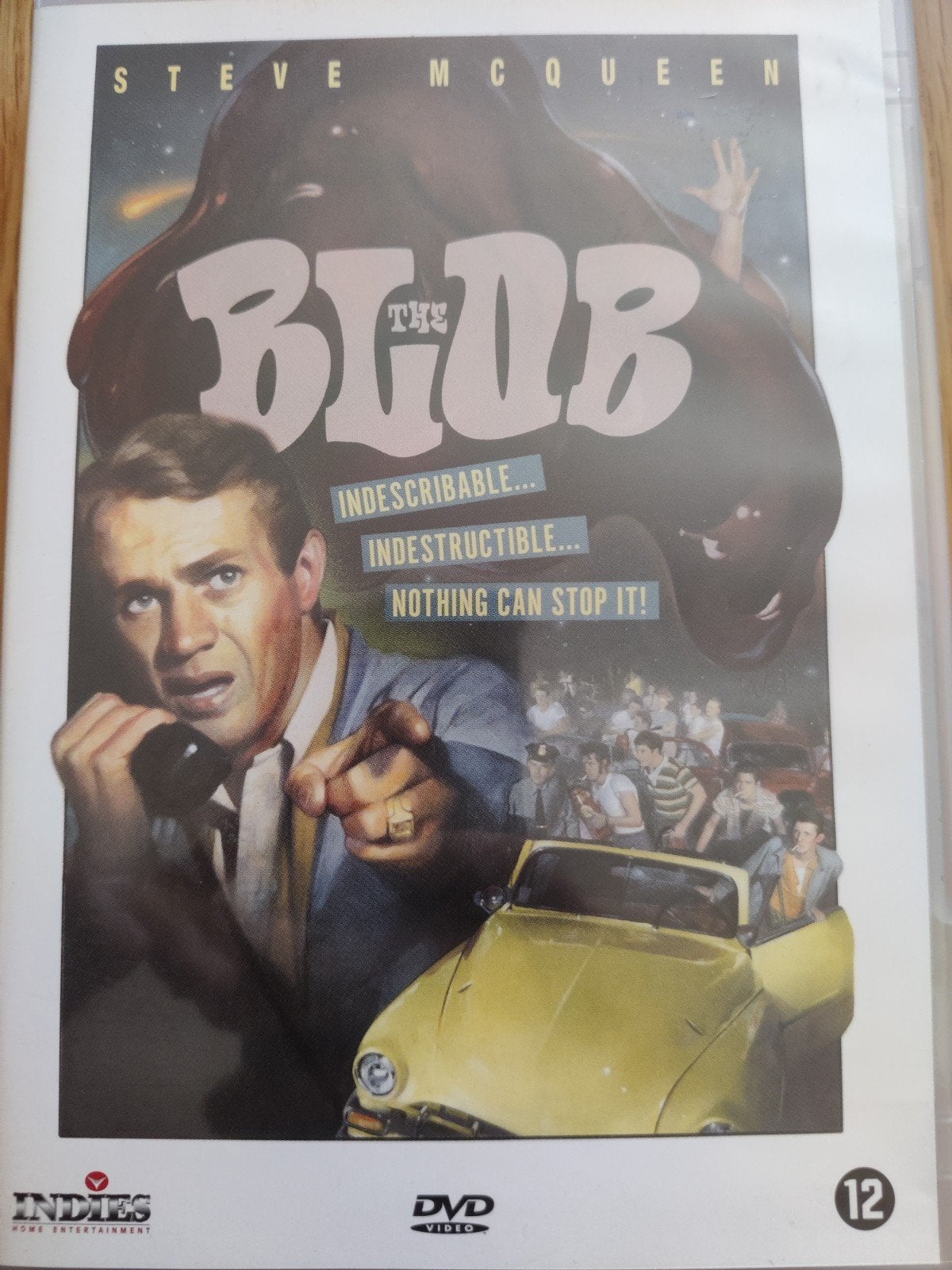 The Blob (Steve McQueen) Zeldzaam! DVD, Ophalen of Verzenden, Nederlands, Nederlands