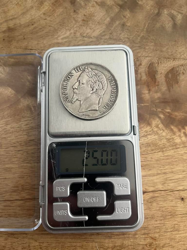 5 frank 1870 A frankrijk, Enlèvement, France