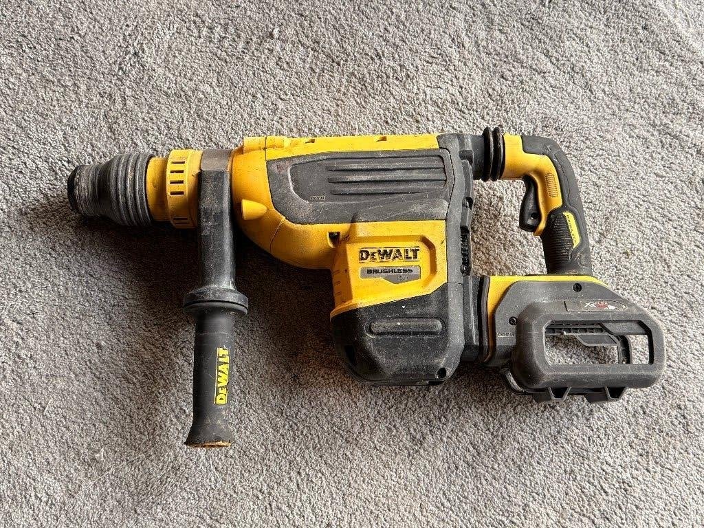 DeWALT DCH733 54V FLEXVOLT SDS-Max Boorhamer Brushless, Doe-het-zelf en Bouw, Boor- en/of Breekhamer, Ophalen of Verzenden, Klopboormechanisme
