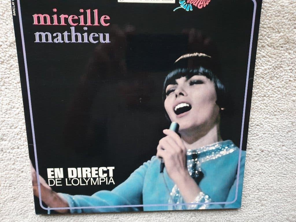 Mireille Mathieu: En direct de l'Olympia - lp, Ophalen of Verzenden, Zo goed als nieuw, LP