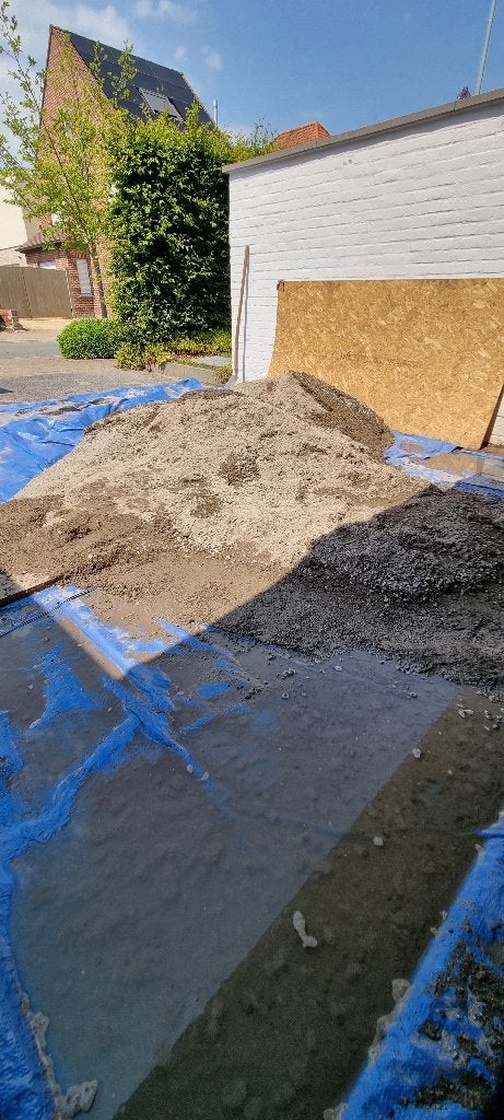 breekzand gratis, Ophalen