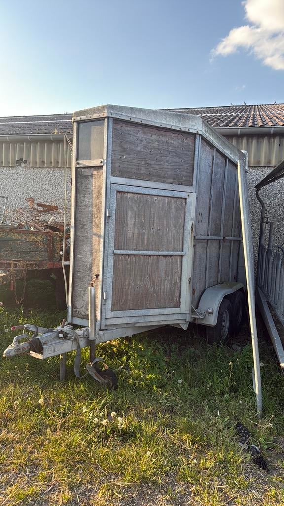 Paardentrailer zonder papieren zo mee te nemen, Auto diversen, Ophalen of Verzenden, Zo goed als nieuw