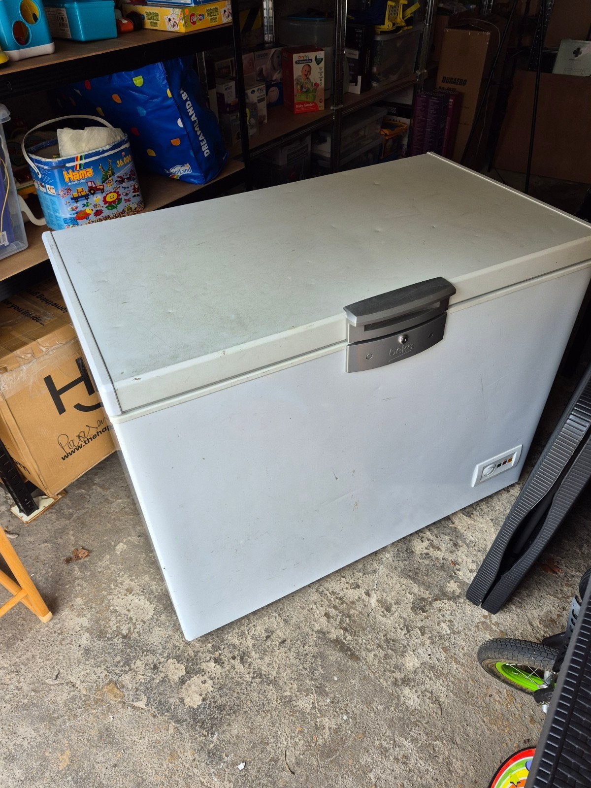 Diepvrieskist merk  beko  te koop ., Electroménager, Congélateurs, Congélateur, 90 cm ou plus, 85 à 120 cm, Enlèvement