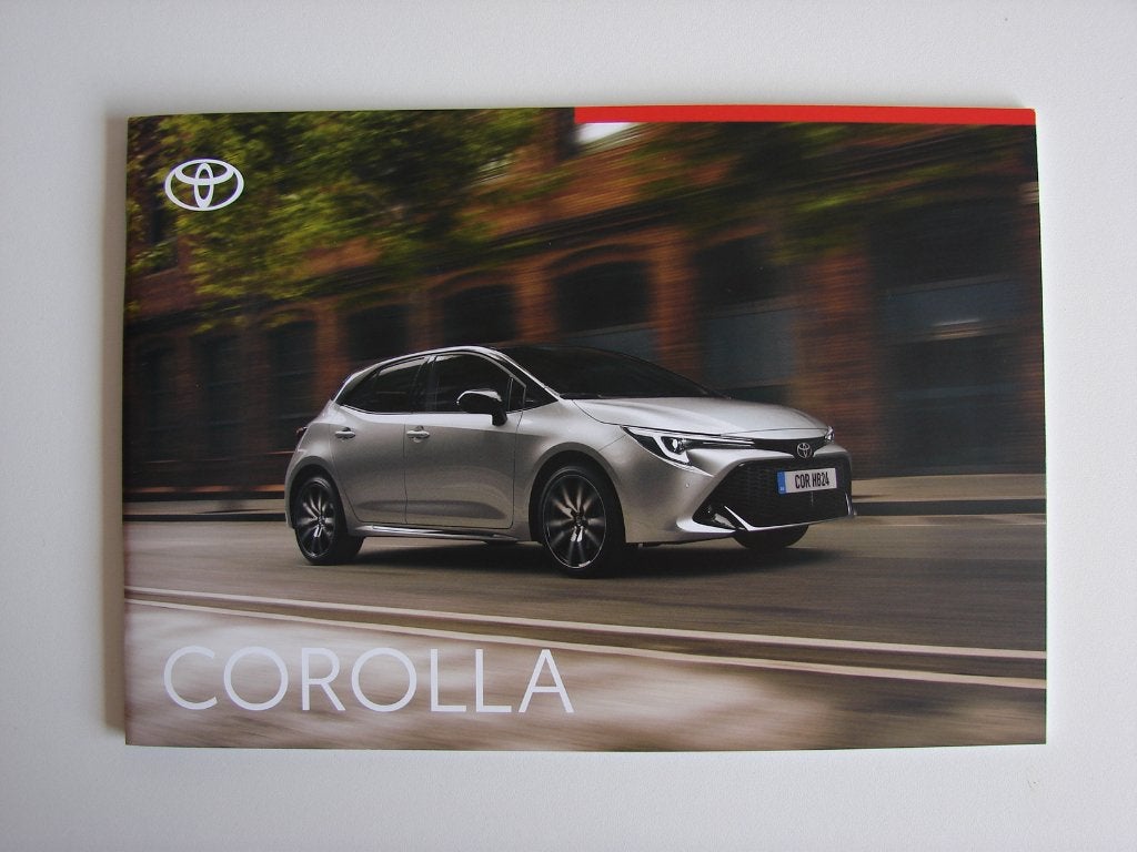 Toyota Corolla brochure, Boeken, Auto's | Folders en Tijdschriften, Ophalen of Verzenden, Nieuw, Toyota