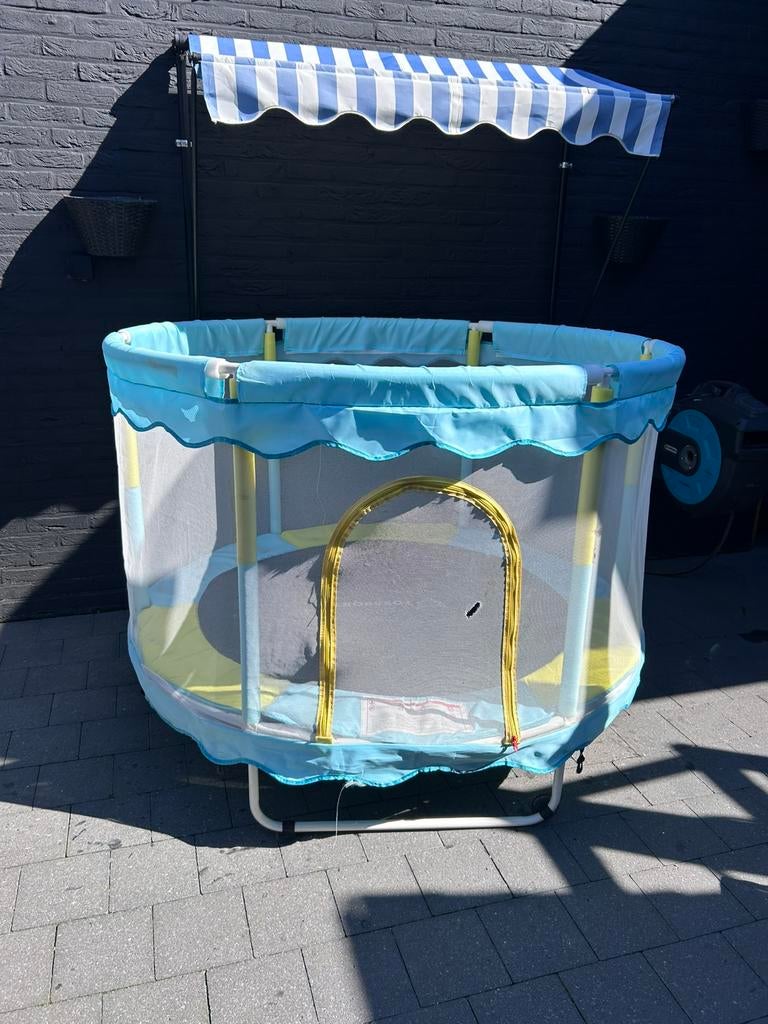 Trampoline 150 cm diameter, Tuin en Terras, Ophalen, Zo goed als nieuw