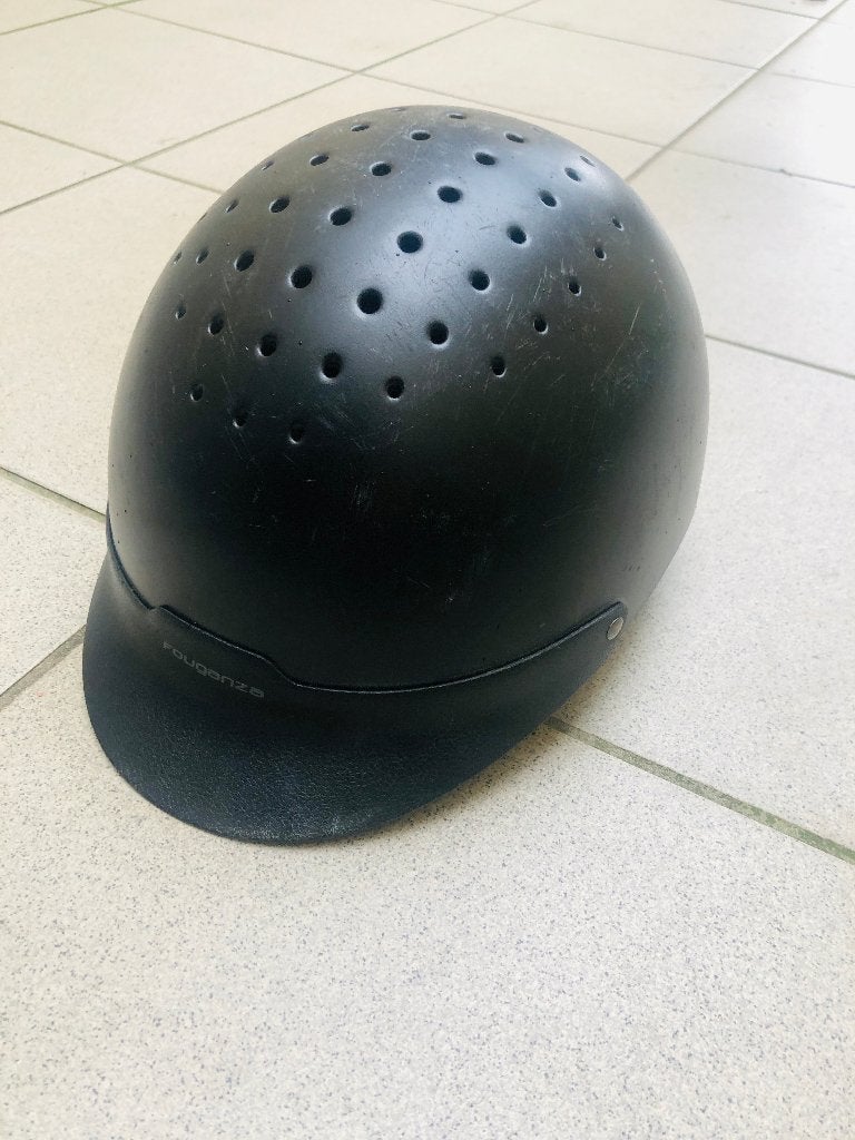Paardrijhelm Fouganza maat XS, Gebruikt, Kinderen, Dressuur, Fouganza