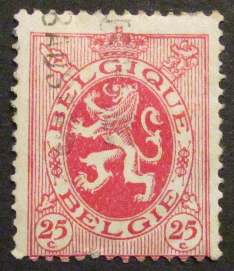 25 centimes estampillés OBC 282, Enlèvement ou Envoi, Affranchi, Timbre-poste, Autre