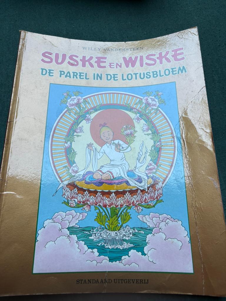 Suske en Wiske de parel in de lotusbloem - gold, Boeken, Ophalen of Verzenden, Gelezen