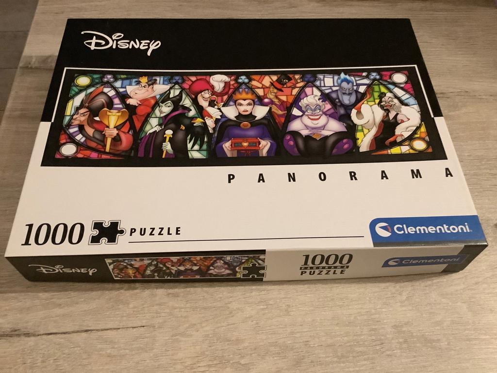 Puzzle Disney Villians (1000 pièces), Enlèvement ou Envoi, 500 à 1500 pièces, Comme neuf, Puzzle